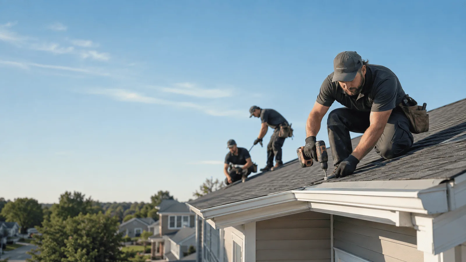 Fascia Repair in Olive Hill, KY around you